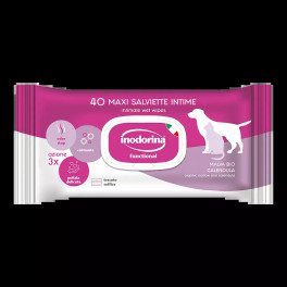 Влажные салфетки Inodorina Functional Intime, 40 шт