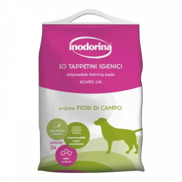 Пеленки Inodorina Training Pads Wild Flower 60х90 см, 10 шт Пеленки Inodorina Training Pads Wild Flower 60х90 см, 10 шт