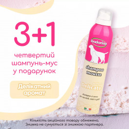 Шампунь-мусс Inodorina Mousse Delicato 3+1
