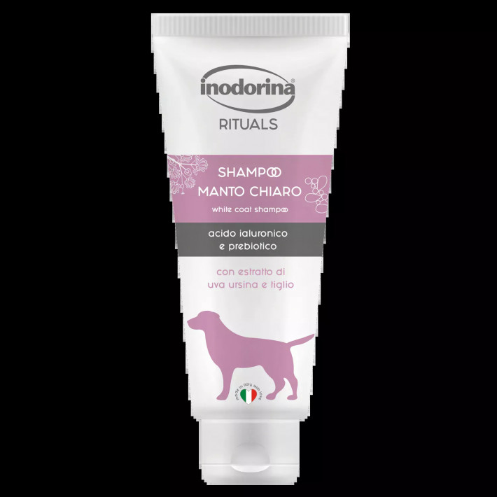 Шампунь для собак с белой шерстью Inodorina Rituals Shampoo White Coat, 250 мл