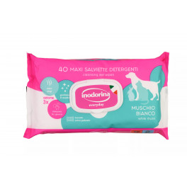 Влажные салфетки Inodorina Everyday Muschio Bianco, 40 шт