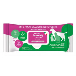 Влажные салфетки Inodorina Everyday Clorexidina, 110 шт