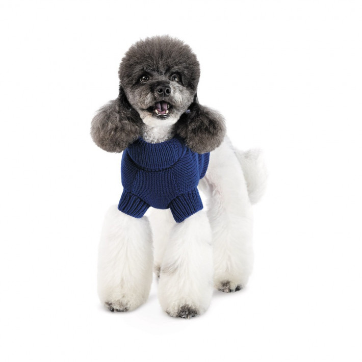 Свитер Sam Pet Fashion для собак, размер XXS, синий - фото №3