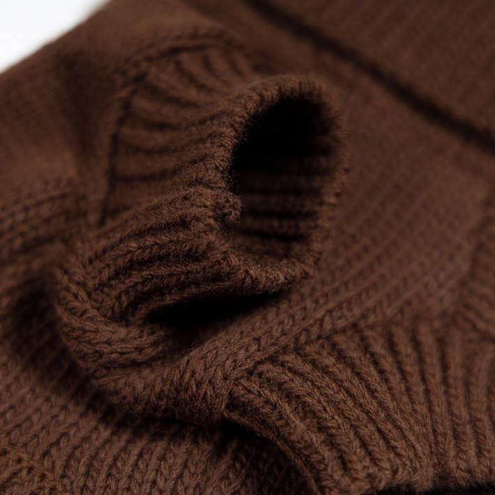 Свитер Sam Pet Fashion для собак, размер M шоколадный - фото №4