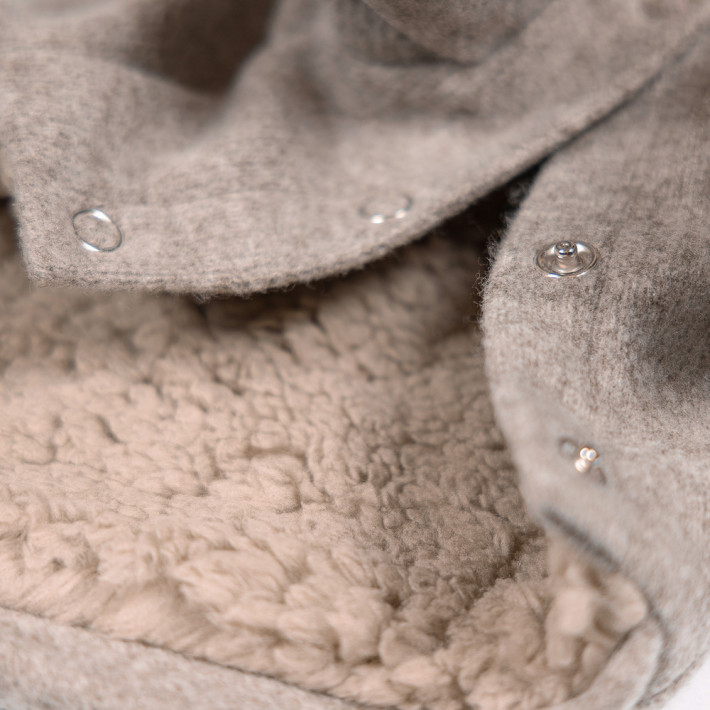 Толстовка для собак Pet Fashion Flex, XS, серый меланж - фото №6