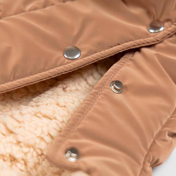 Комбінезон Pet Fashion Melisa для собак дівчинка карамель S - фото №4