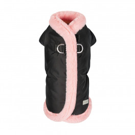 Куртка Pet Fashion Mery для собак чорний/рожевий ХS - фото №1