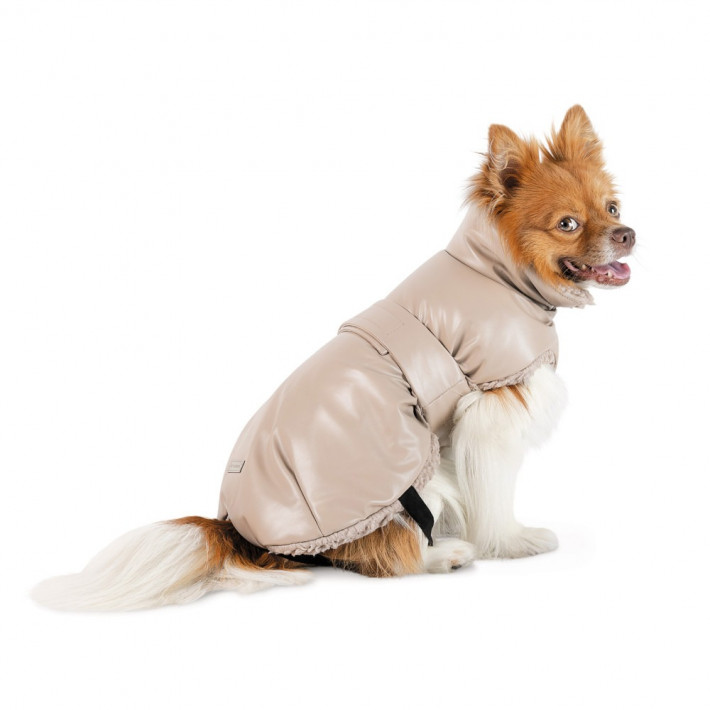 Попона Pet Fashion Mikki для собак бежева ХS - фото №3