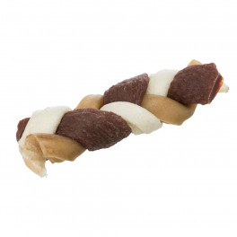 Ласощі Trixie Denta Fun Braided Stick для собак косички жувальні з яловичиною 12 см 1 шт 85 г - фото №1