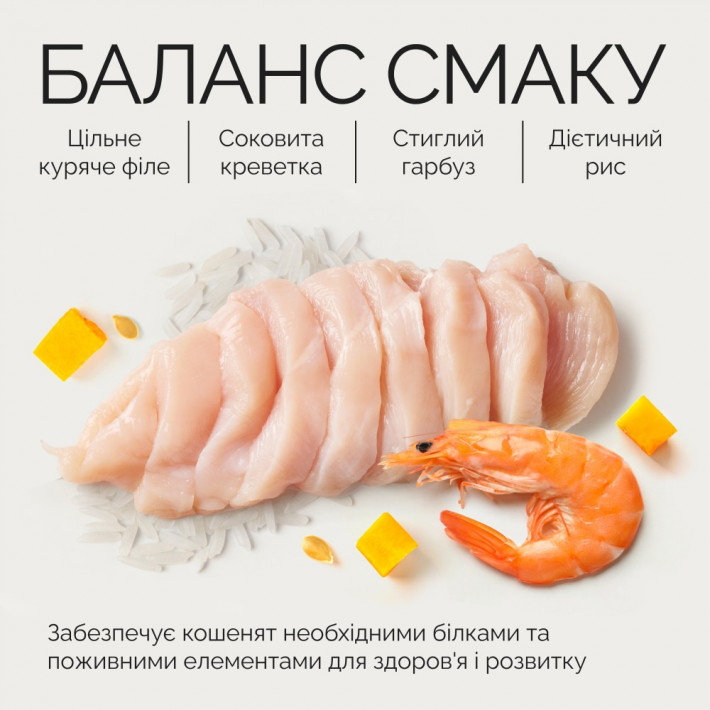 Вологий корм Savory Chicken Fillets з креветками для кошенят, 70 г - фото №6