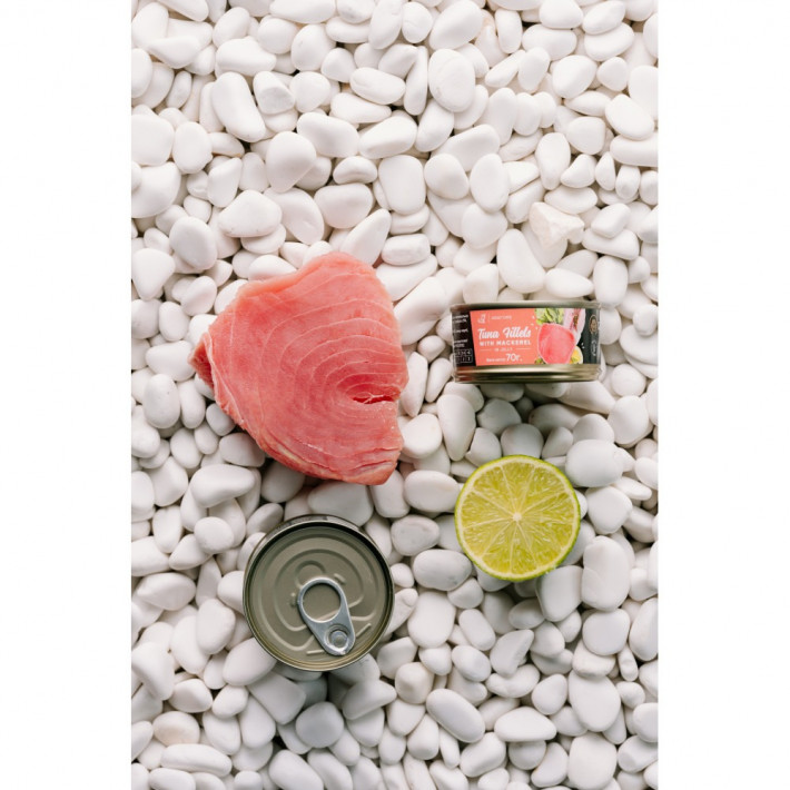 Вологий корм Savory Tuna Fillets rich in Mackerel для дорослих котів, 70 г - фото №7