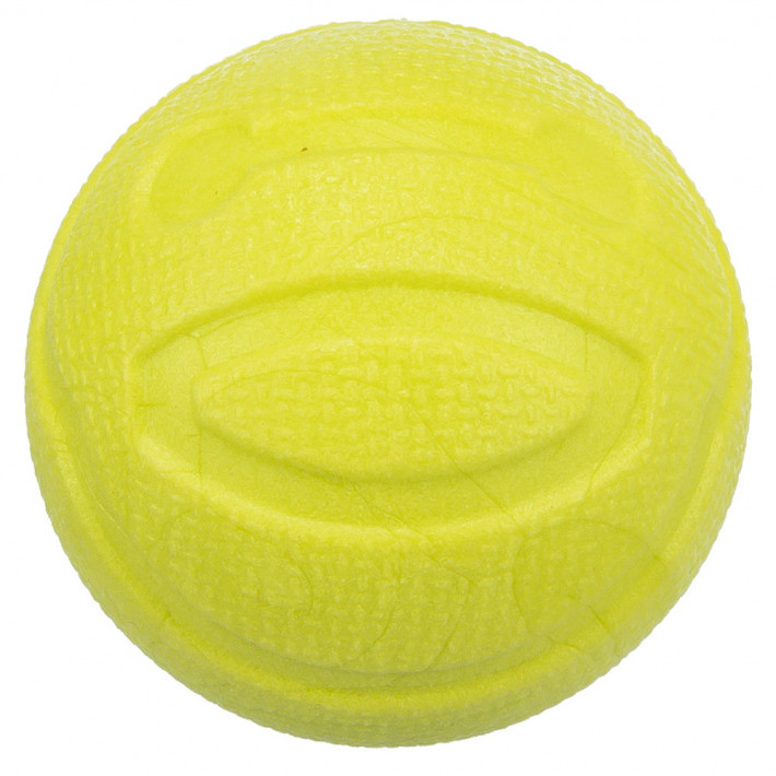 Іграшка Trixie для собак аква м'яч гумовий жовтий - фото №3