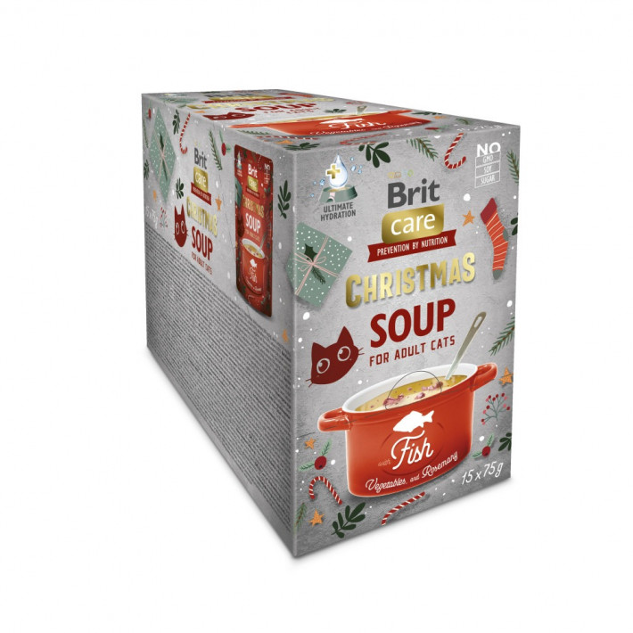 Набір вологого корму Brit Care Christmas Fish Soup для котів