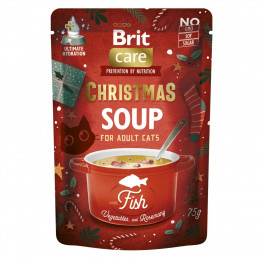 НАБІР Корм вологий Brit Care Christmas Fish Soup д/котів різдвяний суп з рибою 15х75 г - фото №2