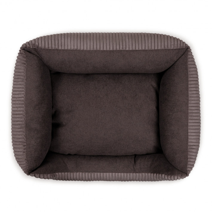 Лежак Pet Fashion DEVID для собак шоколадний 62*50*19 - фото №5