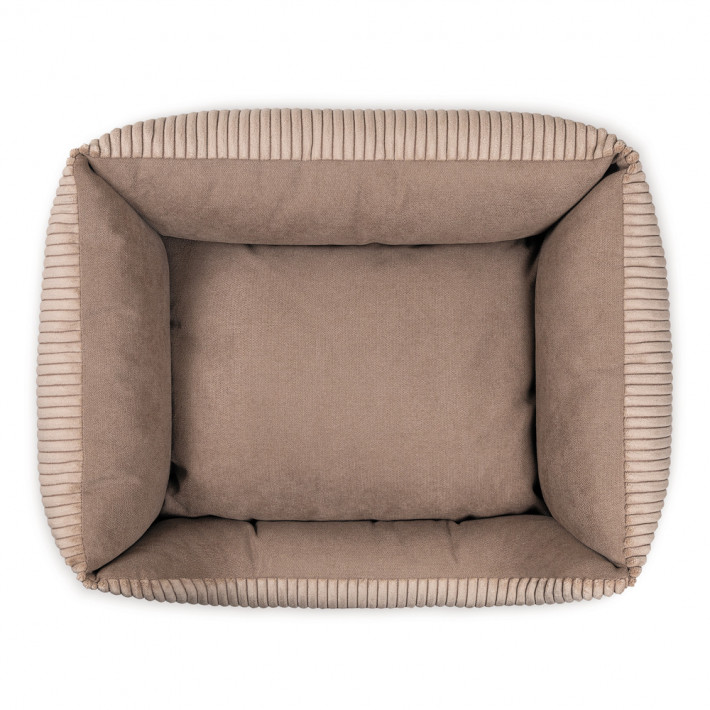 Лежак Pet Fashion DEVID для собак пісочний 62*50*19 - фото №5