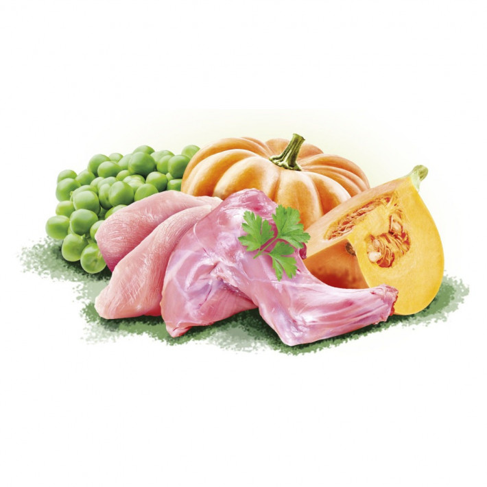 Вологий корм Brit Christmas Rabbit для собак, 400 г - фото №2