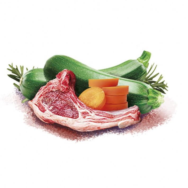 Вологий корм Brit Mono Protein Christmas Lamb для собак, 400 г - фото №2