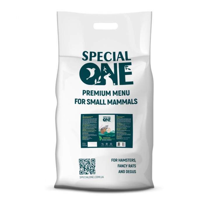 Повнораціонний корм Special One для хом'яків, пацючків та дегу, 10 кг - фото №2