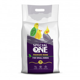 Повнораціонний корм TM Special One для хвилястих та середніх папуг, а також екзотичних птахів 10 кг - фото №1
