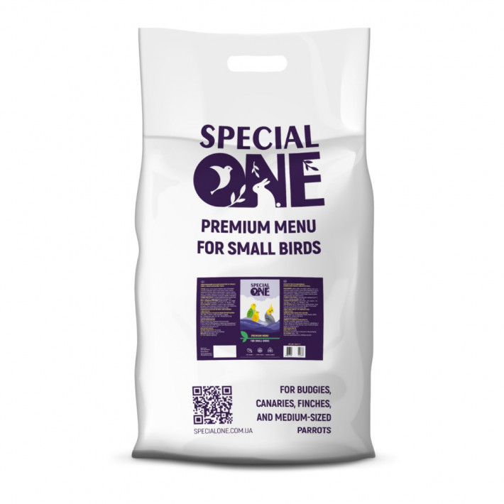 Повнораціонний корм Special One для хвилястих та середніх папуг, 10 кг - фото №2