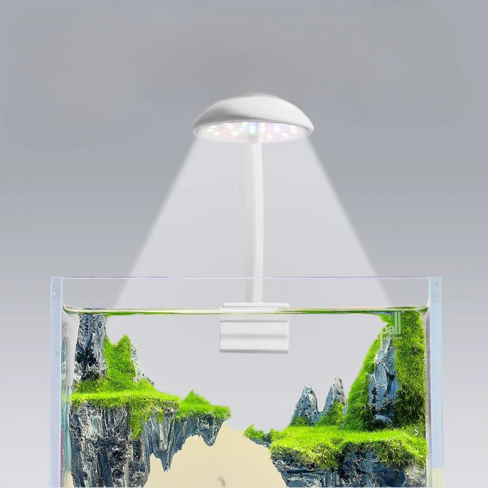 Світильник Yee для акваріума світлодіодний круглий з USB кабелем 3Вт - фото №4