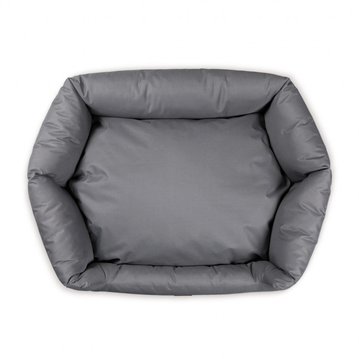 Лежак Pet Fashion Bosphorus 2 для собак сірий 82х65х18 см - фото №5