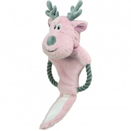 Іграшка Trixie для собак Різдвяний олень з шелестомполіестер 47 см - фото №2