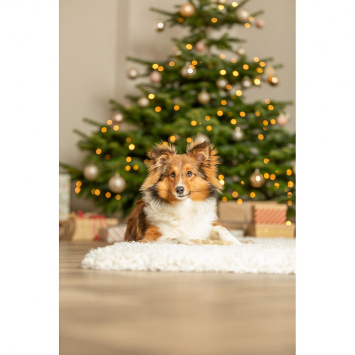 Іграшка Trixie для собак Різдвяна Ялинка латекс 13 см - фото №5