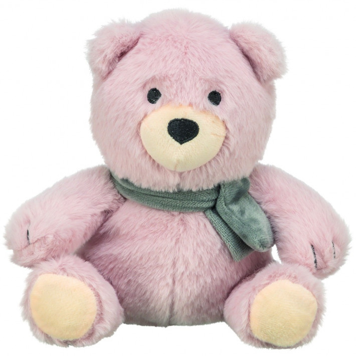 Іграшка Trixie для собак Різдвяний ведмедик плюшевий 19 см