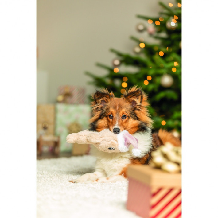 Іграшка Trixie для собак імбирне печиво з пискавкою плюшева 22 см - фото №3