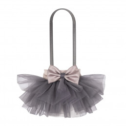 Спідниця святкова Pet Fashion Pretty для собак сіра S