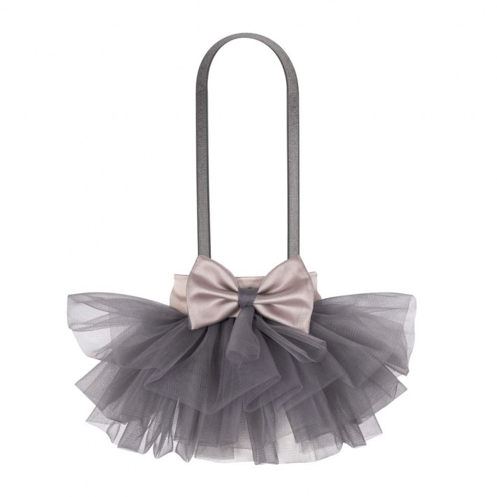 Святкова спідниця для собак Pet Fashion Pretty сіра XS2