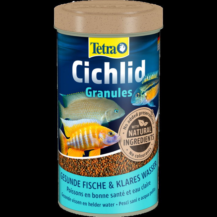 Корм Tetra Cichlid Granules для рибок цихлід (гранули), 500 мл