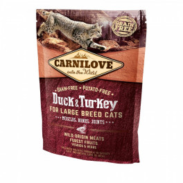 Корм Carnilove Cat Large Breed Качка та Індичка 400 г