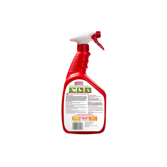 Средство для удаления пятен и запахов Nature’s Miracle ADV Dog Stain and Odor Eliminator 946 мл 8in1 - фото №2