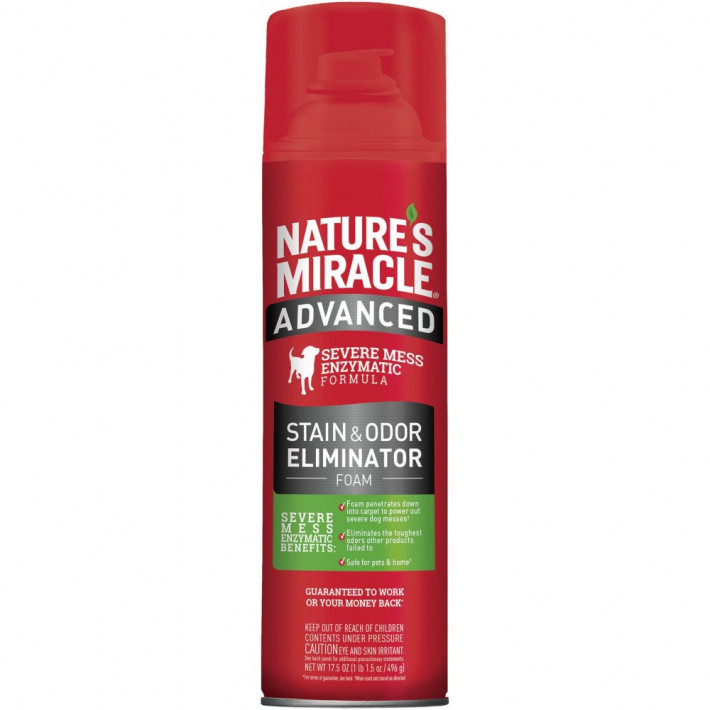 Средство Nature’s Miracle Advanced Stain and Odor Eliminator для удаления пятен и запахов 518 мл