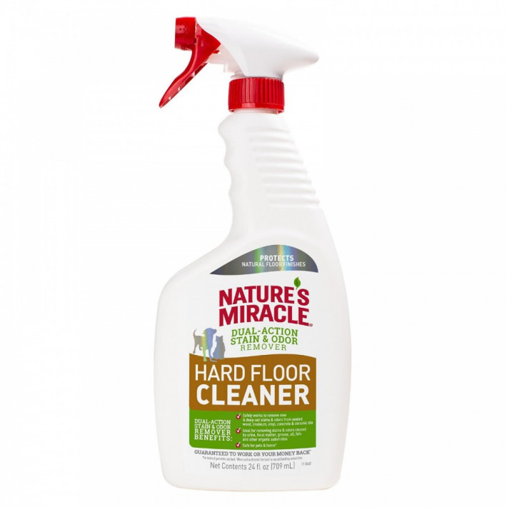 Средство Nature’s Miracle Hard Floor Cleaner Dual Action Stain and Odor Remover для всех видов пола