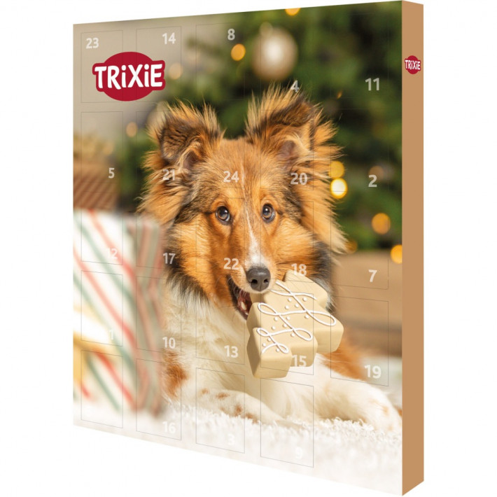 Адвент-календар Trixie для собак Рождественский с лакомствами 30х34х3,5 см