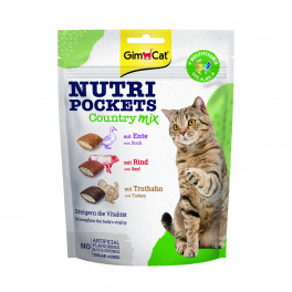 Ласощі GimCat Nutri Pockets Кантрі мікс 150 г