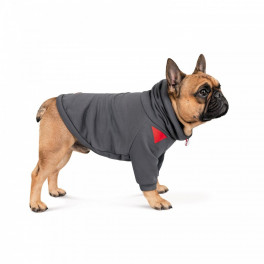 Худи Snoodie для собак серая M Pet Fashion - фото №2
