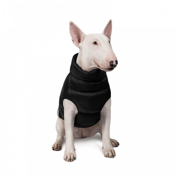 Зимний жилет Pet Fashion Big Boss для собак, черный, 2XL - фото №3