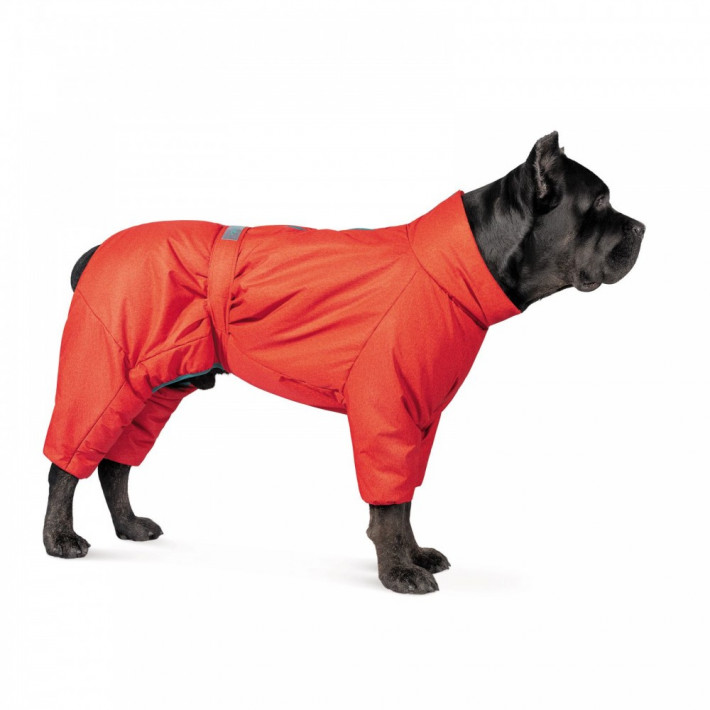 Зимний комбинезон Pet Fashion Cold для собак, красный, 5XL - фото №4