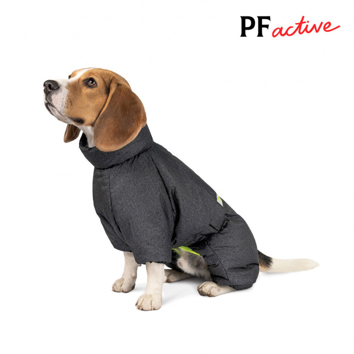 Зимний комбинезон Pet Fashion COLD для собак, серый, размер 7XL - фото №4