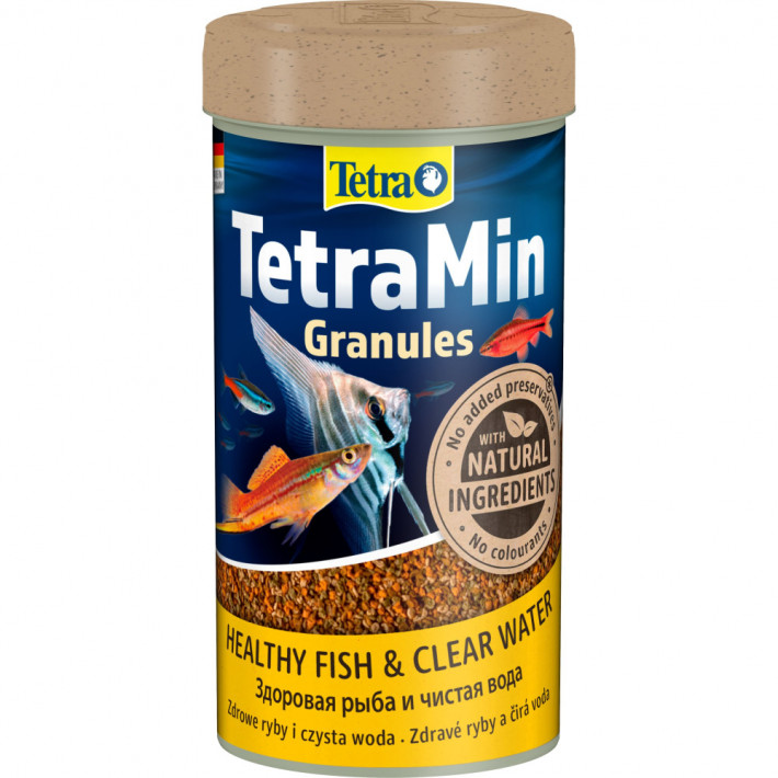 Корм Tetra Min Granules для акваріумних рибок гранули 100 г / 250 мл - фото №3