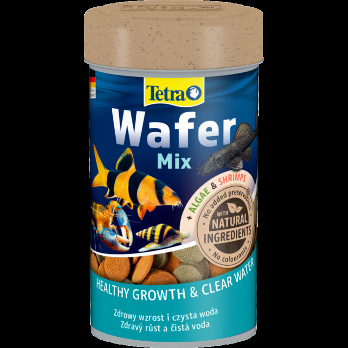 Корм Tetra Wafer Mix для аквариумных донных рыб, таблетки 48 г / 100 мл - фото №4