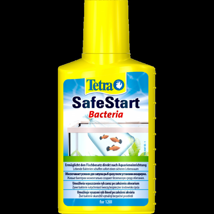 Средство Tetra SafeStart для немедленного запуска рыб (100 мл на 120 л)