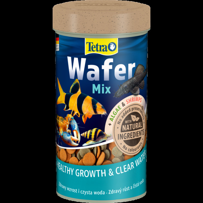 Корм Tetra Wafer Mix для аквариумных донных рыб (таблетки), 119 г / 250 мл - фото №3
