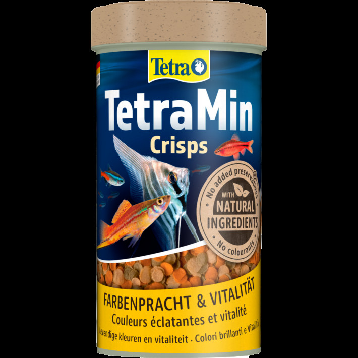 Корм Tetra Min Crisps для акваріумних рибок (чіпси), 55 г / 250 мл