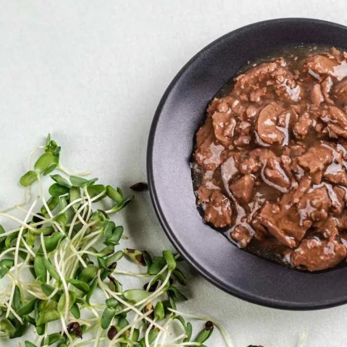 Набір вологих кормів Savory Adult Cats with Lamb and Beetroot in Gravy 3+1 для котів - фото №5